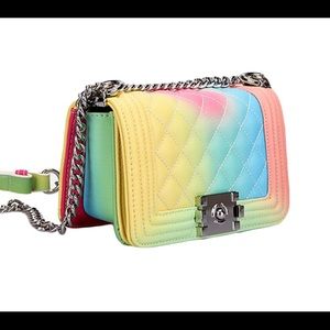 rainbow purse